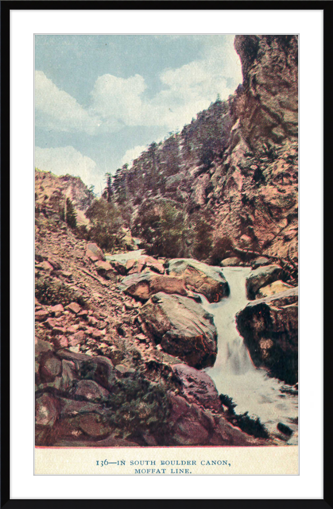 South Boulder Canon, Moffat Line