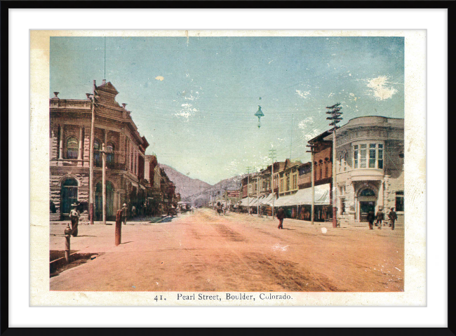 Pearl Street, Boulder, Colorado