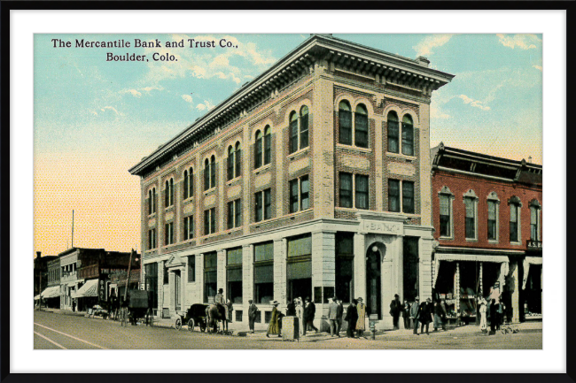 The Mercantile Bank and Trust Co Boulder, Colo