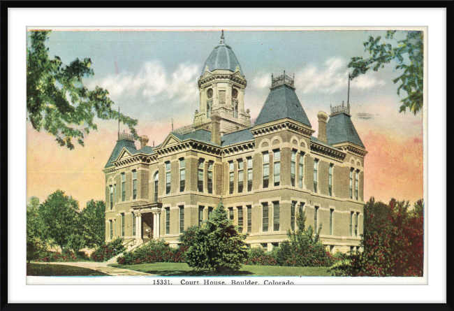 Court House, Boulder, Colorado