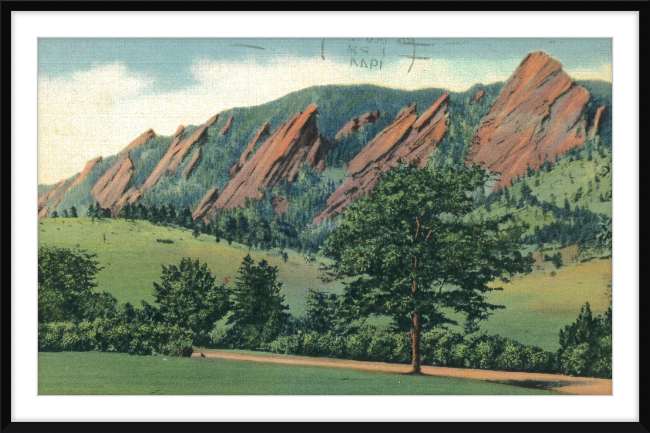 The Flat Irons, Boulder