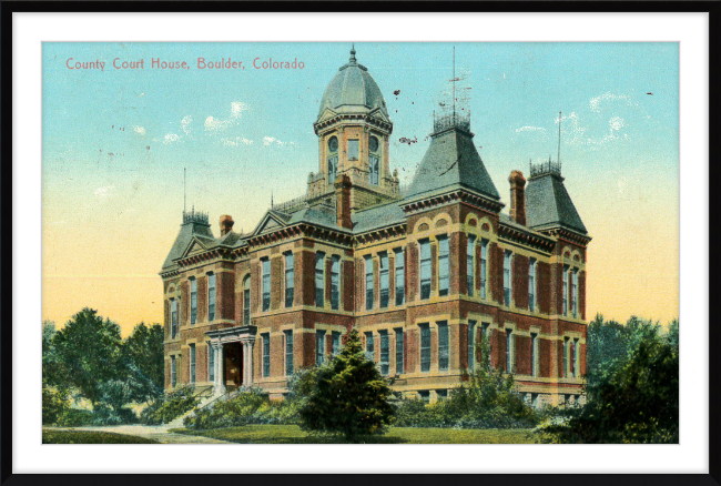 County Court House, Boulder, Colorado