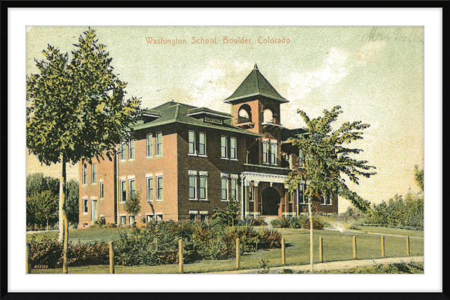 Washington School, Boulder