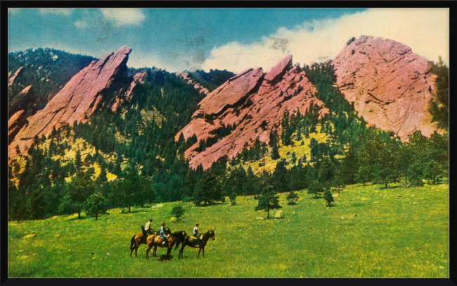 Flatiron rocks near Boulder