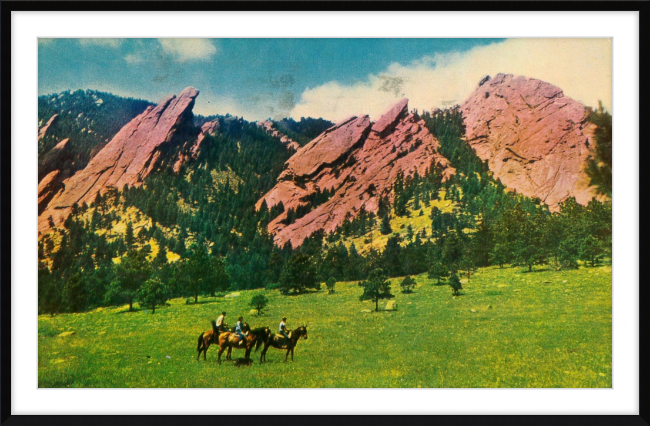 Flatiron rocks near Boulder