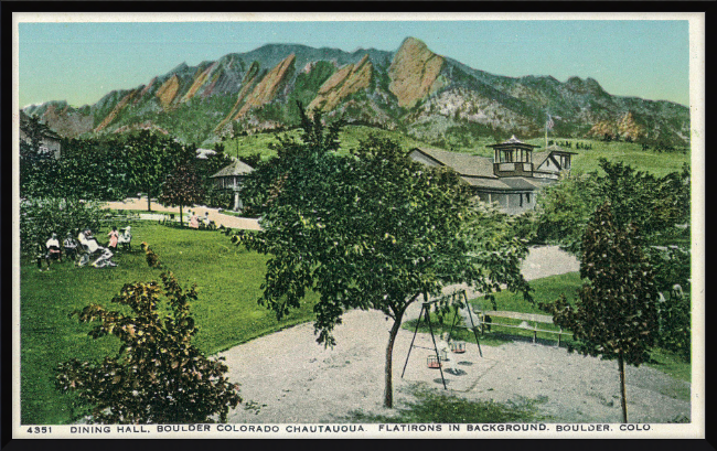 Dining Hall, Boulder Colorado Chautauqua