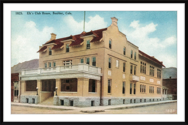 Elk's Club House, Boulder, Colo.