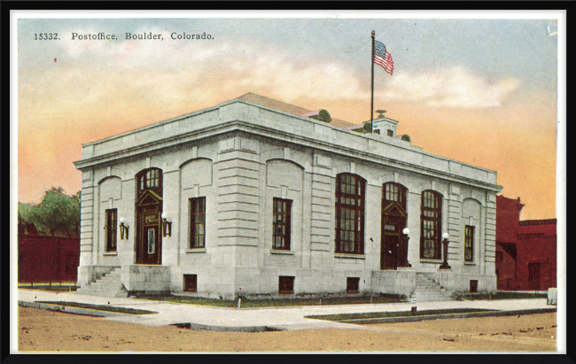 Postoffice, Boulder, Colorado