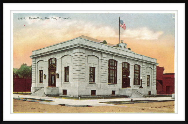 Postoffice, Boulder, Colorado