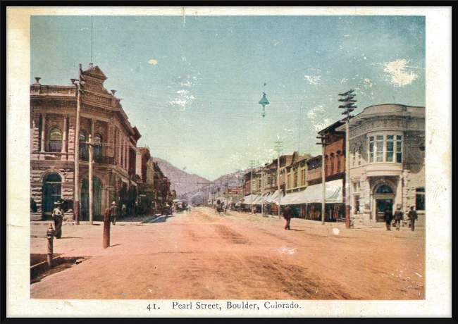 Pearl Street, Boulder, Colorado