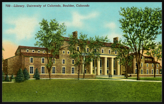 Library, University of Colorado, Boulder