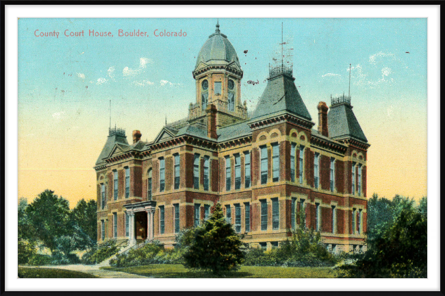 County Court House, Boulder, Colorado