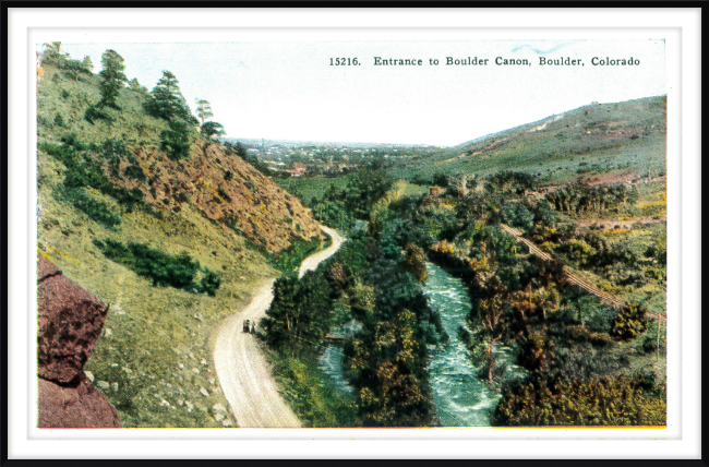 Entrance to Boulder Canon