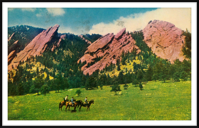 Flatiron rocks near Boulder