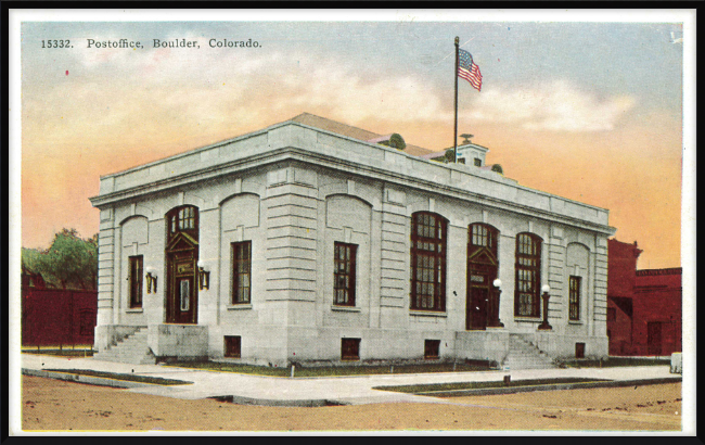 Postoffice, Boulder, Colorado