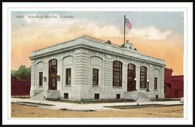 Postoffice, Boulder, Colorado