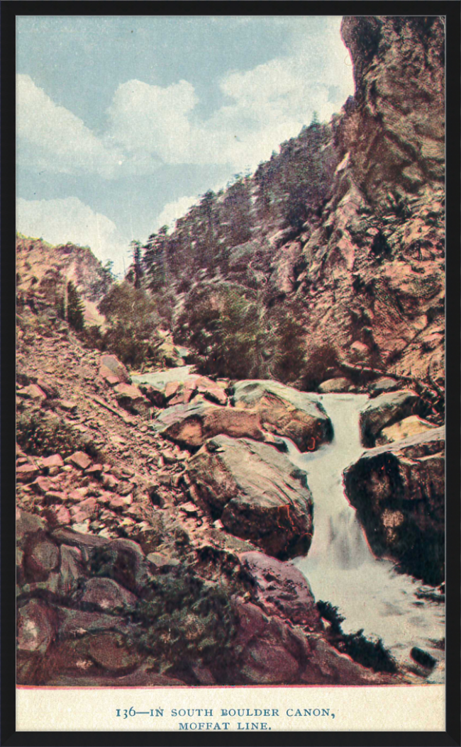 South Boulder Canon, Moffat Line