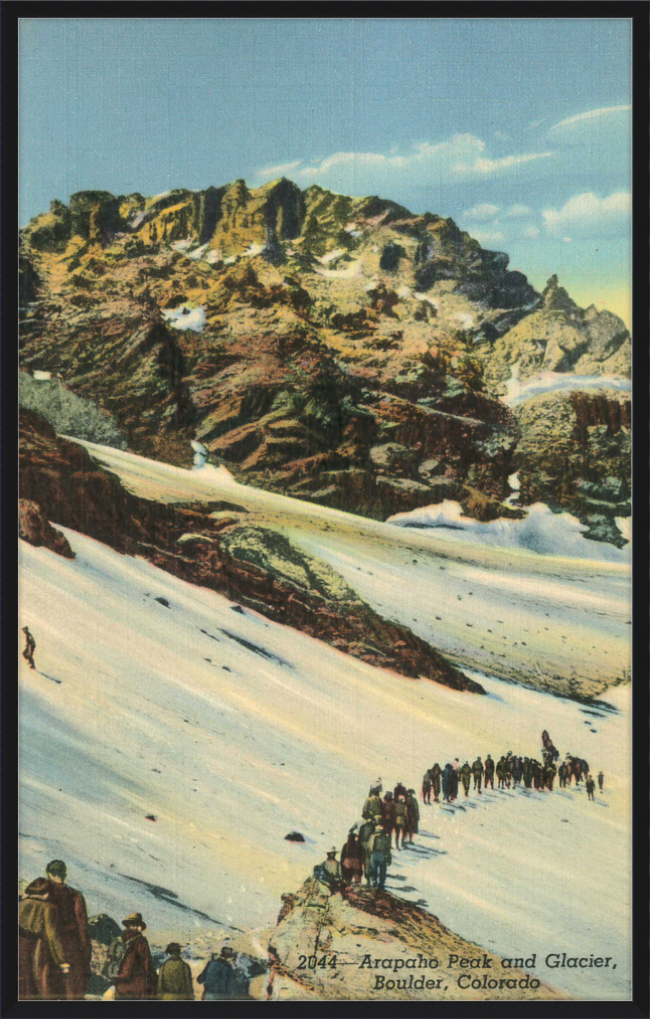 Arapaho Peak and Glacier, Boulder, Colorado