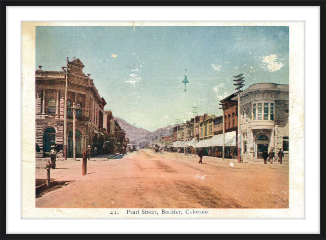 Pearl Street, Boulder, Colorado