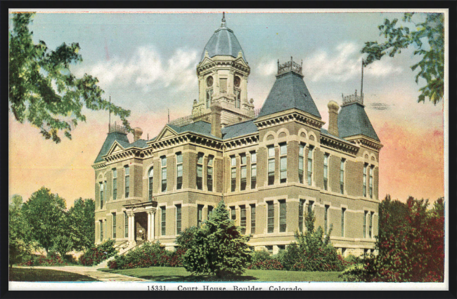 Court House, Boulder, Colorado