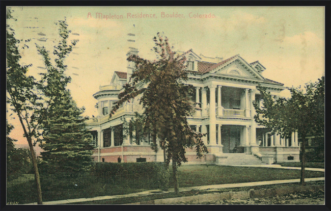 A Mapleton Residence, Boulder, Colorado