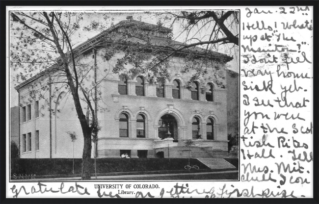 University of Colorado Library