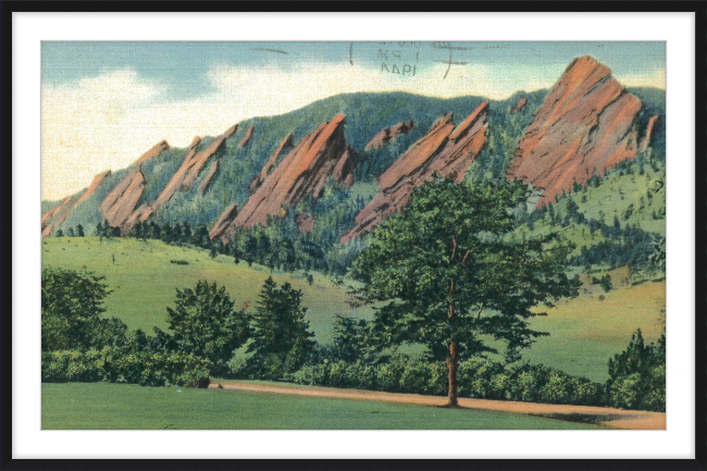 The Flat Irons, Boulder