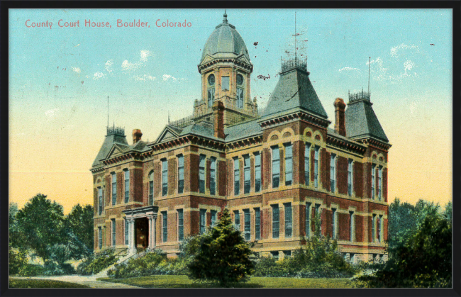 County Court House, Boulder, Colorado