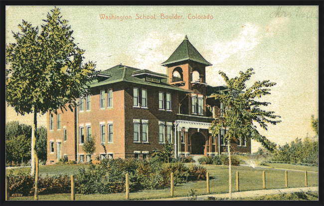 Washington School, Boulder