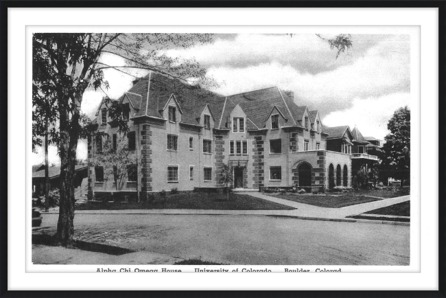 Alpha Chi Omega House, Boulder