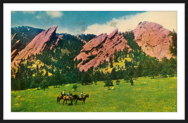 Flatiron rocks near Boulder