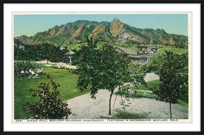 Dining Hall, Boulder Colorado Chautauqua