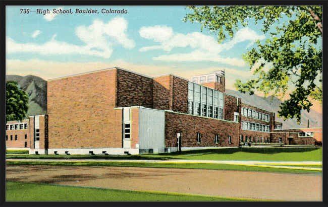 High School, Boulder, Colorado