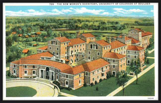 The New Women's Dormitory, University of Colorado at Boulder