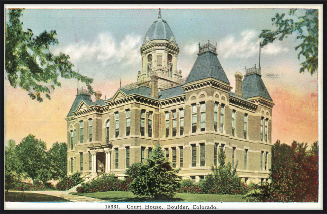 Court House, Boulder, Colorado