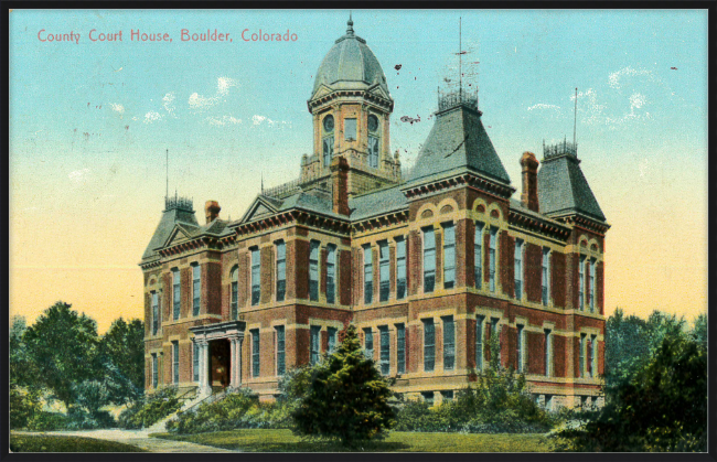 County Court House, Boulder, Colorado