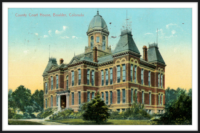 County Court House, Boulder, Colorado