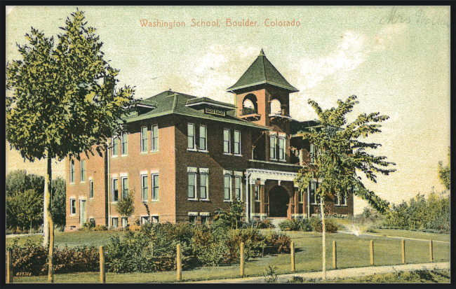 Washington School, Boulder