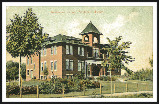 Washington School, Boulder