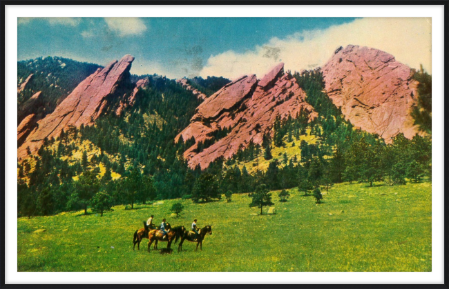 Flatiron rocks near Boulder