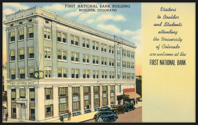 First National Bank Building Boulder, Colorado