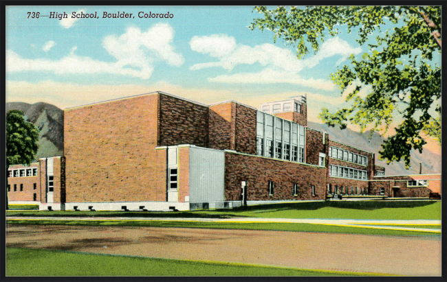 High School, Boulder, Colorado