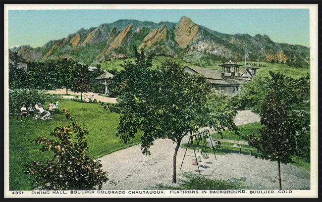 Dining Hall, Boulder Colorado Chautauqua