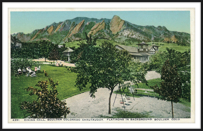 Dining Hall, Boulder Colorado Chautauqua