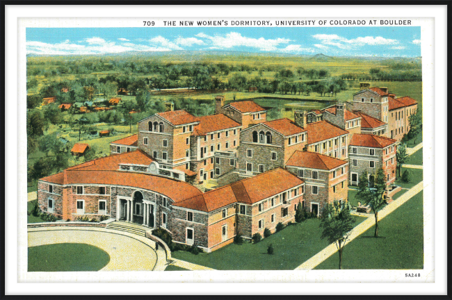 The New Women's Dormitory, University of Colorado at Boulder