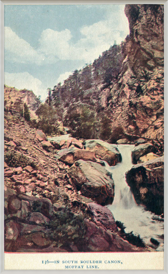 South Boulder Canon, Moffat Line