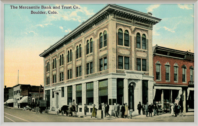 The Mercantile Bank and Trust Co Boulder, Colo