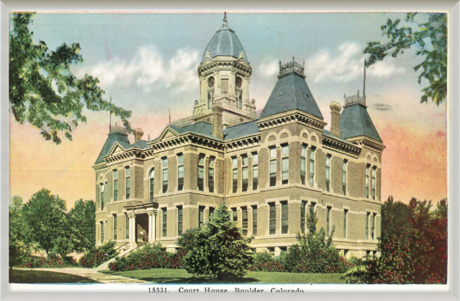 Court House, Boulder, Colorado