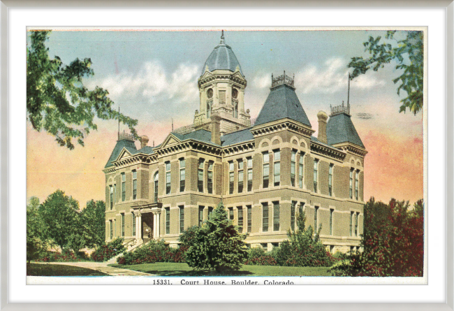 Court House, Boulder, Colorado