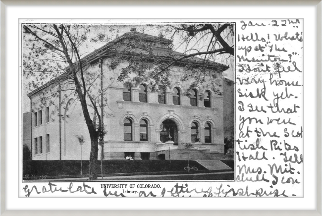 University of Colorado Library